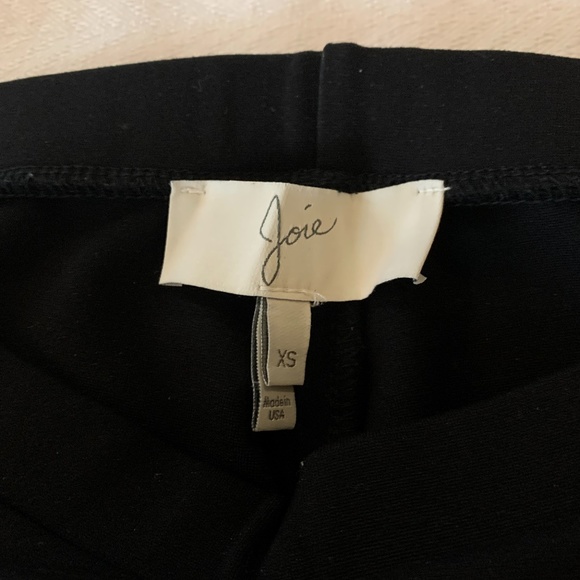 Joie Keena Ponte Legging with Tuxedo Stripe, XS, Black - Picture 4 of 10